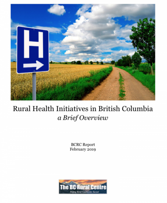 Rural Health Initiatives In BC | BC Rural Centre Rural Health