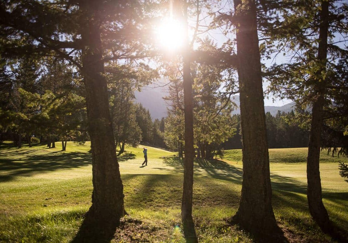 Golfing at Fairmont Hot Springs Resort